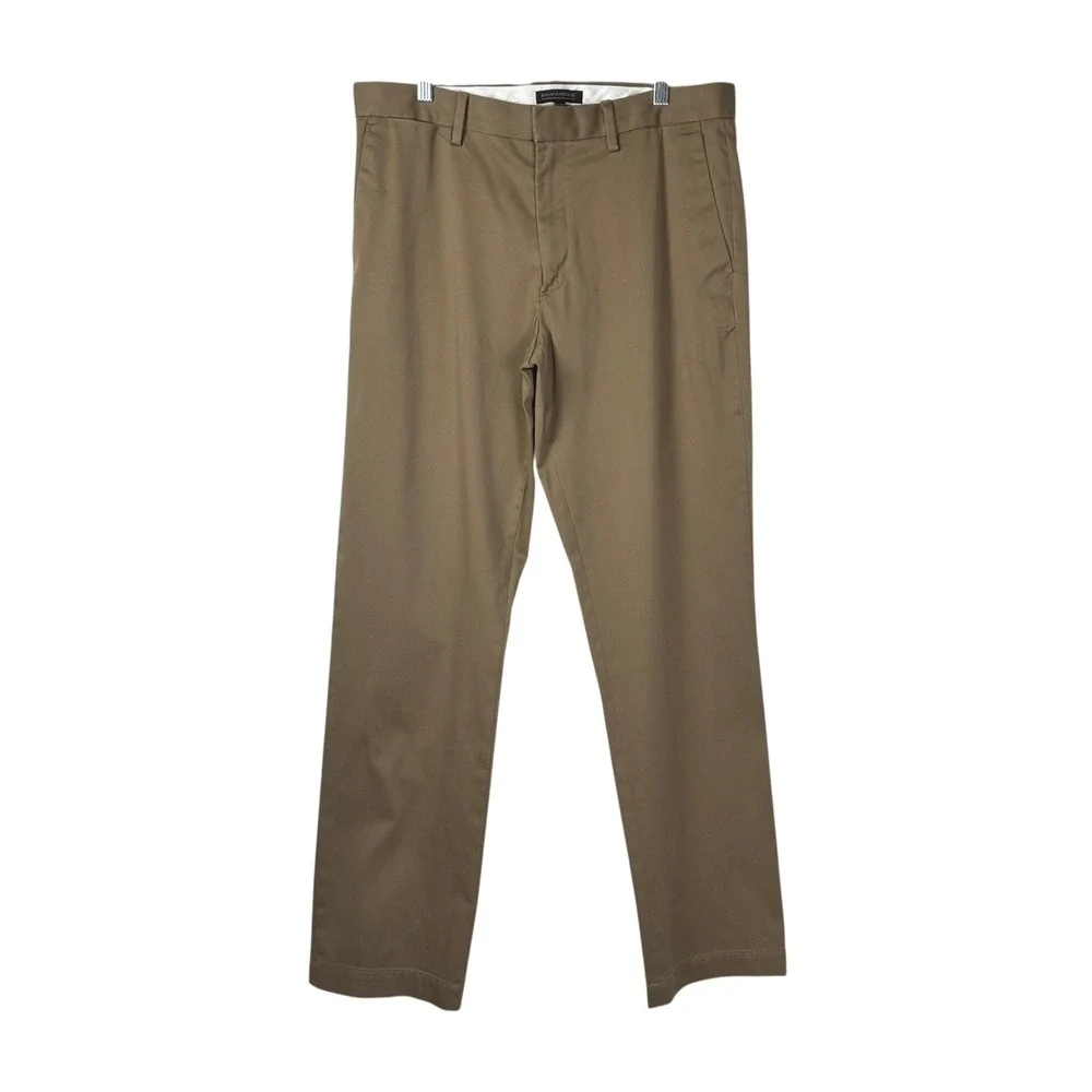 Banana Republic Mens Emerson Straight Fit Pant Size 34x34 Office Career